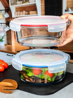 Glass 2 pcs Airtight Storage Container set