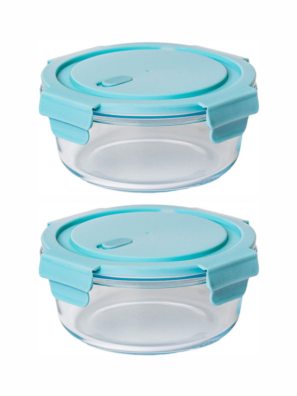 Glass 2 pcs Airtight Storage Container set