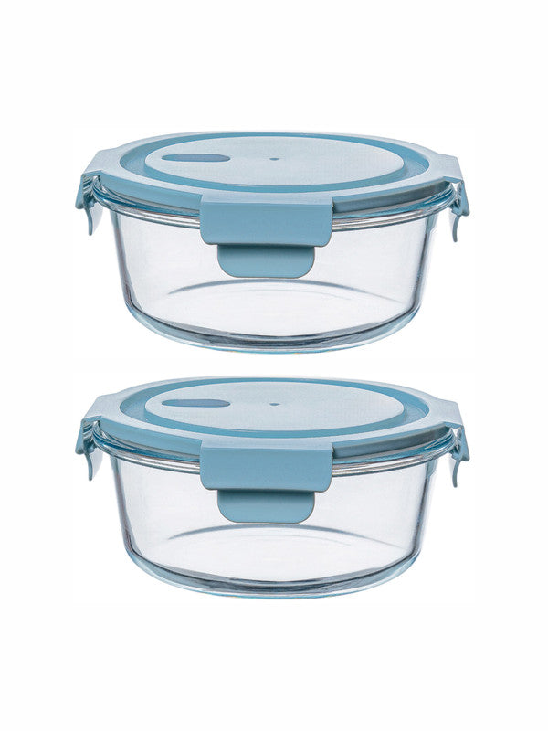 Glass Airtight storage container Set of 2pcs