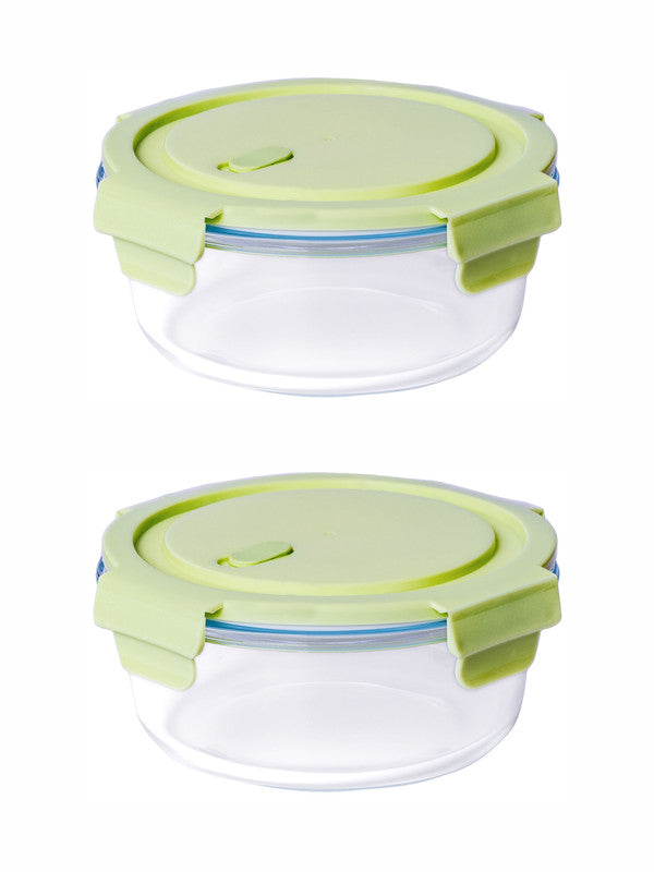 Glass 2 pcs Airtight Storage Container set