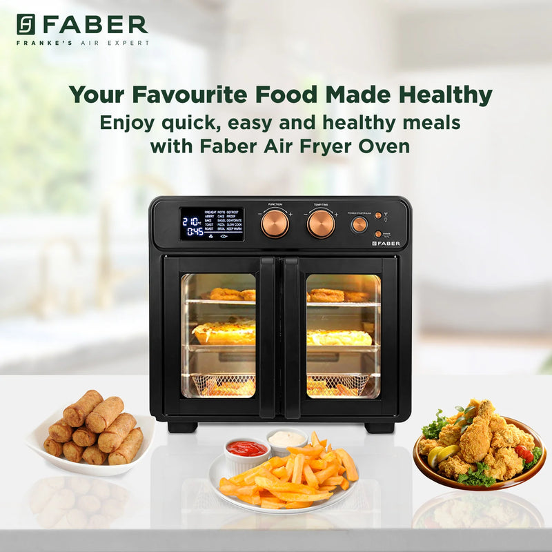 FRANKE ELECTRIC AIR FRYER OVEN FAO 25L 15F BK