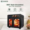 FRANKE ELECTRIC AIR FRYER OVEN FAO 25L 15F BK