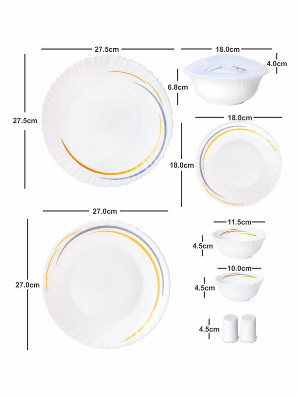 Opal Glass 31pcs Dinner Set