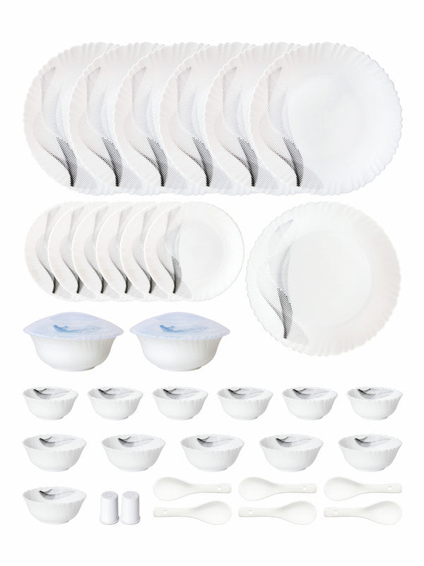 Opal Glass 37pcs Dinner Set