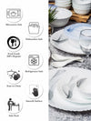 Opal Glass 37pcs Dinner Set