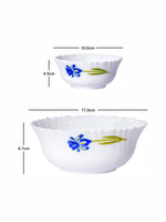 Opal Glass 7pcs Pudding Bowl Set