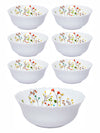 Opal Glass 7pcs Pudding Bowl Set