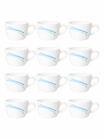 Opal Glass 12pcs Tea/Coffee Cup Set