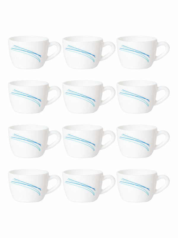 Opal Glass 12pcs Tea/Coffee Cup Set