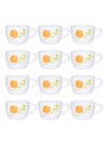 Opal Glass 12pcs Tea/Coffee Cup Set