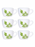 Opal Glass 6pcs Tea/Coffee Cup Set