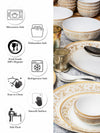 Opal Glass 33pcs Dinner Set