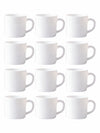 Opal Glass 12pcs Tea/Coffee Cup Set