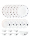 Opal Glass 19pcs Dinner Set