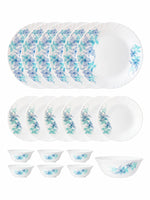 Opal Glass 19pcs Dinner Set