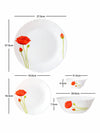 Opal Glass 19pcs Dinner Set