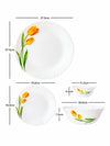 Opal Glass 19pcs Dinner Set