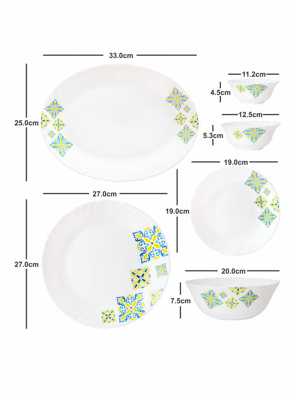 Opal Glass 27pcs Dinner Set