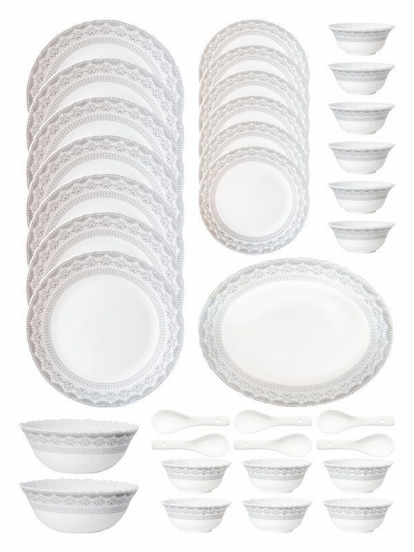 Opal Glass 33pcs Dinner Set