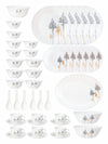 Opal Glass 46pcs Dinner Set