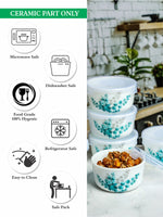 Opalware Storage Container with Lid (Set of 6pcs)