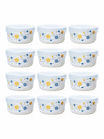 Opalware Storage Container with Lid (Set of 12pcs)