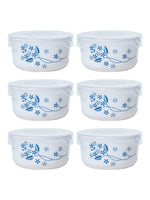 Opalware Storage Container with Lid (Set of 6pcs)