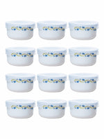 Opalware Storage Container with Lid (Set of 12pcs)