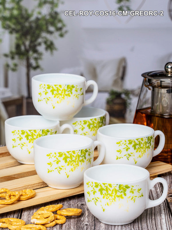 Opal Glass 12pcs Tea/Coffee Cup Set