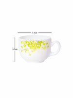 Opal Glass 6pcs Tea/Coffee Cup Set