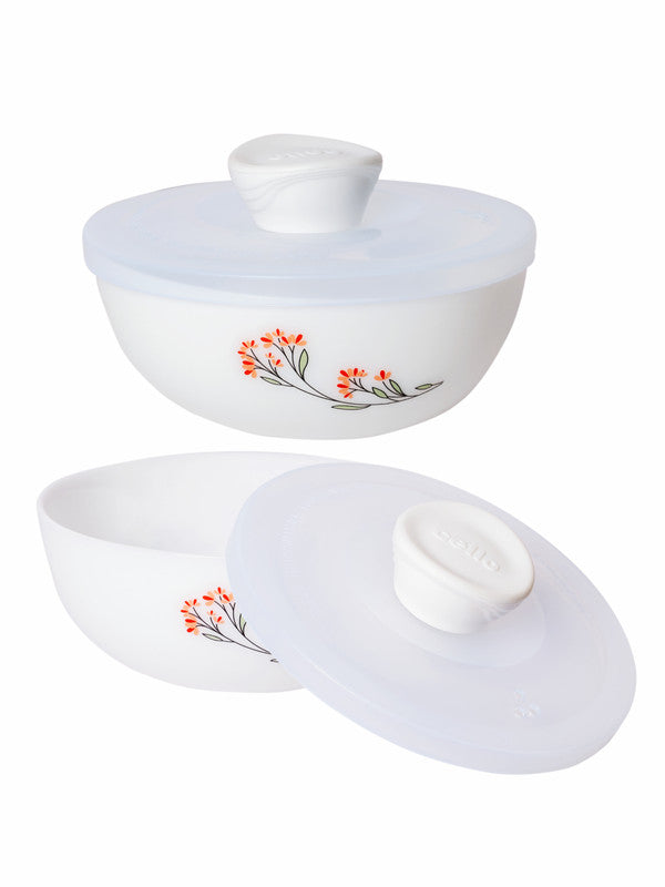 Opal Glass 2pcs Multipurpose Bowl Set