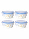 Opal Glass 4pcs Storage Container Set with Lid