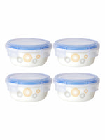 Opal Glass 4pcs Storage Container Set with Lid