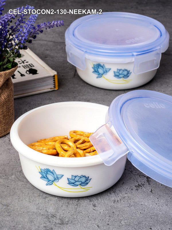 Opal Glass 4pcs Storage Container Set with Lid