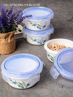 Opal Glass 4pcs Storage Container Set with Lid