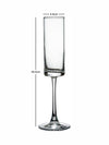 Champagne Stem Glass Set of 6pcs
