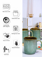 Ceremics Tea/Coffee Large Mug Set of 6pcs