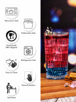 Clear Glass Tumbler Set of 6pcs