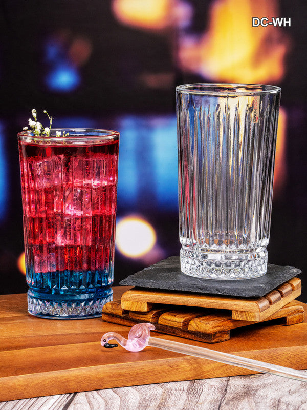 Clear Glass Tumbler Set of 6pcs