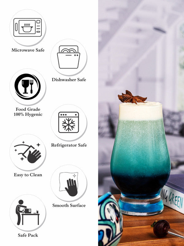 Clear Glass Tumbler Set of 6pcs