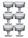Glass Ice Cream Cup Set of 6pcs