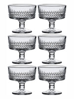 Glass Ice Cream Cup Set of 6pcs