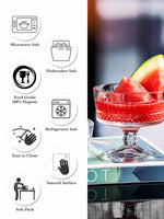 Glass Ice Cream Cup Set of 6pcs