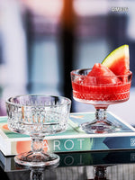 Glass Ice Cream Cup Set of 6pcs