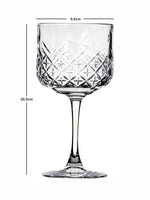 Glass Ice Cream Cup Set of 4pcs