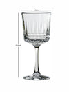 Clear Glass Tumbler Set of 4pcs