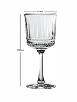 Clear Glass Tumbler Set of 4pcs