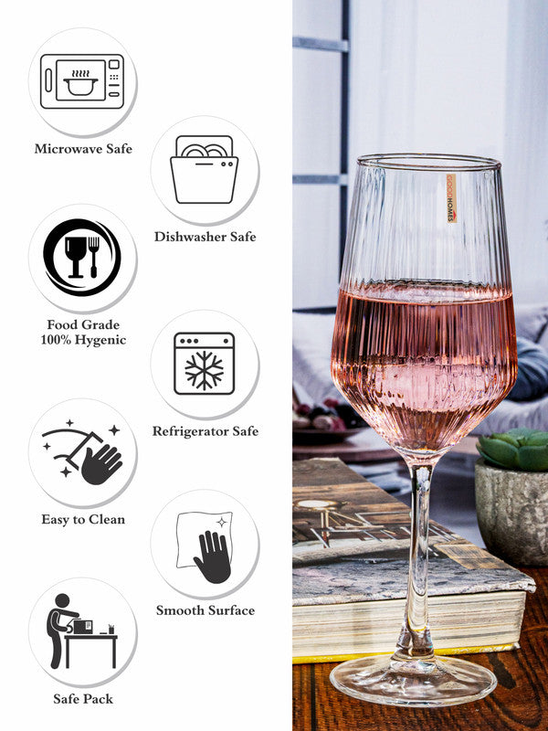 Wine Glass Tumbler Set of 6pcs