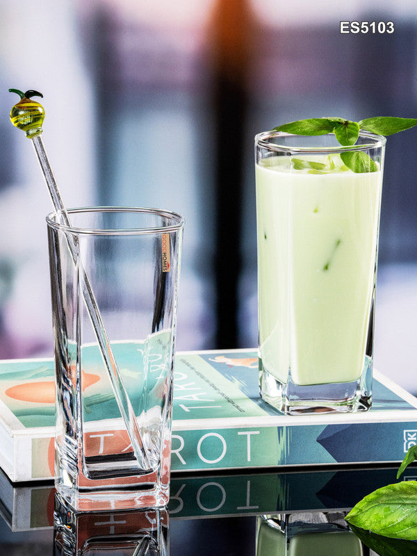 Glass Juice Tumbler Set of 6pcs