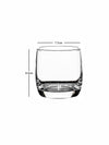 Clear Glass Tumbler Set of 6pcs